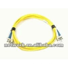 ST-ST Single mode Duplex fiber optic patch cord 1 Meter
